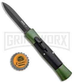 AKC 007 Concord Green/Black OTF Automatic Knife - Dagger Black 9 AKC 007 Concord Green/Black OTF Automatic Knife - Dagger Black -Best Knifes Shop AKC 007 Concord OTF Auto Dagger Green Black Black BHQ 96479 jr bottlecap large