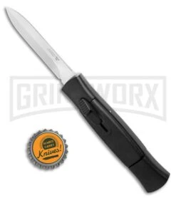 AKC 007 Concord Black OTF Automatic Knife - Dagger Satin 9 AKC 007 Concord Black OTF Automatic Knife - Dagger Satin -Best Knifes Shop AKC 007 Concord OTF Automatic Dagger Knife Black 3 Satin BHQ 125257 LS Bottlecap jr large