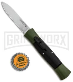 AKC 007 Concord Green/Black OTF Automatic Knife - Flat Satin 9 AKC 007 Concord Green/Black OTF Automatic Knife - Flat Satin -Best Knifes Shop AKC 007 Concord OTF Green Satin Flat GX 30501 jr bottlecap large