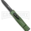 AKC Minion Nato Green OTF Automatic Knife - Dagger Black Plain 1 AKC Minion Nato Green OTF Automatic Knife - Dagger Black Plain -Best Knifes Shop AKC 007 Mini Concord OTF Auto NATO Green Dagger Black BHQ 135714 jr large
