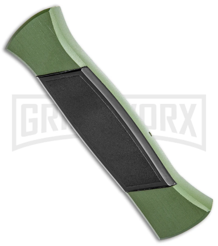 AKC 777 Blackfinger Green/Black OTF Automatic Knife - Black Plain 5 AKC 777 Blackfinger Green/Black OTF Automatic Knife - Black Plain - Image 3