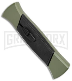 AKC 777 Blackfinger Green/Black OTF Automatic Knife - Satin Tanto 7 AKC 777 Blackfinger Green/Black OTF Automatic Knife - Satin Tanto -Best Knifes Shop AKC 777 Blackfinger OTF Auto Green Black SW Tanto BHQ 152941 jr spine large