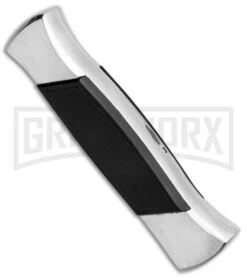 AKC 777 Blackfinger Brushed Aluminum OTF Automatic Knife - SW Tanto 8 AKC 777 Blackfinger Brushed Aluminum OTF Automatic Knife - SW Tanto -Best Knifes Shop AKC 777 Blackfinger Tanto OTF Auto Brushed Aluminum SW BHQ 87412 jr side 2 large