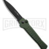 AKC X-treme Ace1 Green Automatic Knife - Black Plain 1 AKC X-treme Ace1 Green Automatic Knife - Black Plain -Best Knifes Shop AKC Ace Automatic Knife Dark Green 3in Black BHQ 189107 td large