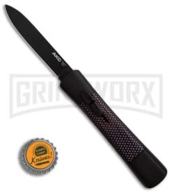 AKC Concord Sim Carbon Fiber OTF Automatic Knife - Flat Black 9 AKC Concord Sim Carbon Fiber OTF Automatic Knife - Flat Black -Best Knifes Shop AKC Concord Sim Carbon Fiber black flat BHQ 90291 er bottlecap large