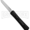 AKC Concord Black OTF Automatic Knife - Tanto Satin Plain -Best Knifes Shop AKC Concord Tanto Black Satin BHQ 90284 er large