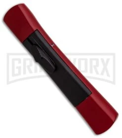 AKC Concord Red/Black OTF Automatic Knife - Tanto Black Plain -Best Knifes Shop AKC Concord Tanto Red Black Black BHQ 90289 er spine large
