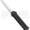 AKC F-16 Black D/A OTF Automatic Knife - Bayo Satin Plain