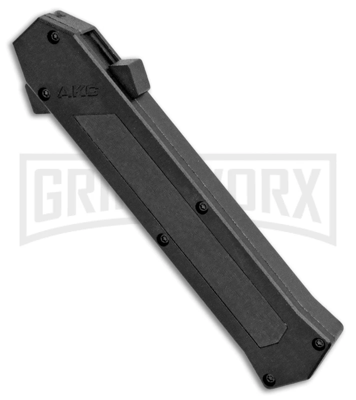 AKC F-16 D/A Bayonet OTF Automatic Knife Black Carbon Fiber (3.3" Bayo) 4 AKC F-16 D/A Bayonet OTF Automatic Knife Black Carbon Fiber (3.3" Bayo) - Image 2
