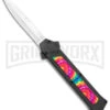 AKC F-16 Tie Dye D/A OTF Automatic Knife - Bayo Satin Plain 2 AKC F-16 Tie Dye D/A OTF Automatic Knife - Bayo Satin Plain -Best Knifes Shop AKC F 16 DA Bayo OTF Tie Dye Satin BHQ 143649 jr large