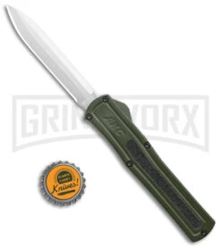 AKC F-20 OD Green D/A OTF Automatic Knife - Satin Plain 9 AKC F-20 OD Green D/A OTF Automatic Knife - Satin Plain -Best Knifes Shop AKC F 20 DA Dagger OTF Auto OD Green Satin BHQ 140493 jr bottlecap large
