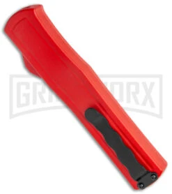 AKC F-20 Red D/A OTF Automatic Knife - Satin Plain 8 AKC F-20 Red D/A OTF Automatic Knife - Satin Plain -Best Knifes Shop AKC F 20 DA Dagger OTF Auto Red Satin BHQ 140483 jr side large