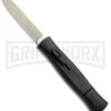 AKC 077 Concord Black OTF Automatic Knife - Flat Gold Plain 2 AKC 077 Concord Black OTF Automatic Knife - Flat Gold Plain -Best Knifes Shop AKC OTF Black Concord 077 Gold Flat BHQ 52351 jr 1 large