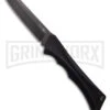 AKC Smarty Black Automatic Knife Reverse Tanto - Black SW Plain 1 AKC Smarty Black Automatic Knife Reverse Tanto - Black SW Plain -Best Knifes Shop AKC Smarty Automatic Knife Button Lock Black Aluminum Stonewash kc large