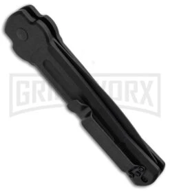 AKC X-treme Ace Black Automatic Knife - Black Plain 8 AKC X-treme Ace Black Automatic Knife - Black Plain -Best Knifes Shop AKC X TREME ACE Side Opening Automatic Knife Black Black BHQ 100384 kp side large
