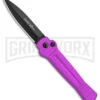 AKC X-treme Ace Purple Automatic Knife - Black Plain 1 AKC X-treme Ace Purple Automatic Knife - Black Plain -Best Knifes Shop AKC X treme Ace Auto Purple Black BHQ 179221 jr large