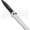 AKC X-treme Ace Silver Black Automatic Knife 2 AKC X-treme Ace Silver Black Automatic Knife -Best Knifes Shop AKC X treme Ace Auto Silver Black BHQ 113942 jr large
