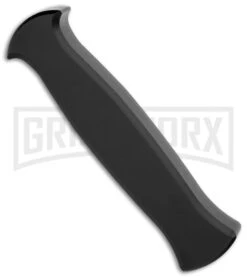 AKC X-treme EVO Black OTF Automatic Knife - Satin Plain -Best Knifes Shop AKC X treme EVO OTF Auto Black Satin BHQ 105413 jr side large
