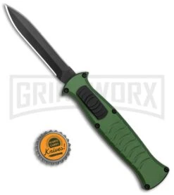 AKC X-treme EVO Green OTF Automatic Knife - Dagger Black Plain 9 AKC X-treme EVO Green OTF Automatic Knife - Dagger Black Plain -Best Knifes Shop AKC X treme EVO OTF Auto Dagger Green Black GX 37364 jr bottlecap large
