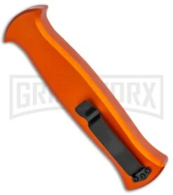 AKC X-treme EVO Orange OTF Automatic Knife - Black Plain 8 AKC X-treme EVO Orange OTF Automatic Knife - Black Plain -Best Knifes Shop AKC X treme Evo Auto Orange Black BHQ 105416 jr side large