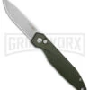 AKC X-treme Dandy Green Aluminum Automatic Knife - SW Plain 1 AKC X-treme Dandy Green Aluminum Automatic Knife - SW Plain -Best Knifes Shop AKC Xtreme Dandy Green Aluminum AK Satin BHQ 174570 td large