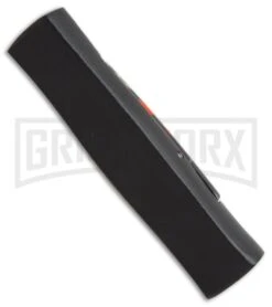 AKC Minion Concord Red/White Skull OTF Automatic Knife - Black Flat -Best Knifes Shop AKC minion concord red white skull black flat BP 19001 er spine large