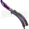 Andux CS Stardust/Black Balisong Butterfly Trainer - Stardust Plain 2 Andux CS Stardust/Black Balisong Butterfly Trainer - Stardust Plain -Best Knifes Shop Andux C S Stardust Black Balisong Butterfly Trainer Stardust Plain A0002823 BP 24574 jr large
