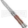 Andux Grift Rosewood Balisong Butterfly Trainer - Satin -Best Knifes Shop Andux Grift Rosewood trainer satin BP 24592 er large