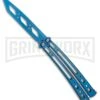 Andux Spectre Blue Balisong Butterfly Trainer - Tanto Blue 2 Andux Spectre Blue Balisong Butterfly Trainer - Tanto Blue -Best Knifes Shop Andux Spectre Blue trainer tanto blue BP 24593 er large