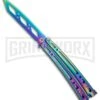 Andux Spectre Balisong Butterfly Trainer - Tanto Spectrum -Best Knifes Shop Andux Spectre Trainer Tanto Spectrum BP 24594 er large