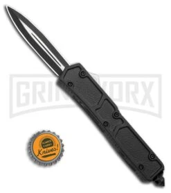 Atomic Slim Dagger Black OTF Automatic Knife - Dagger Two Tone Plain 10 Atomic Slim Dagger Black OTF Automatic Knife - Dagger Two Tone Plain -Best Knifes Shop Atomic 2 Black OTF Automatic Knife Dagger Two Tone GX 33746 ns bottlecap large