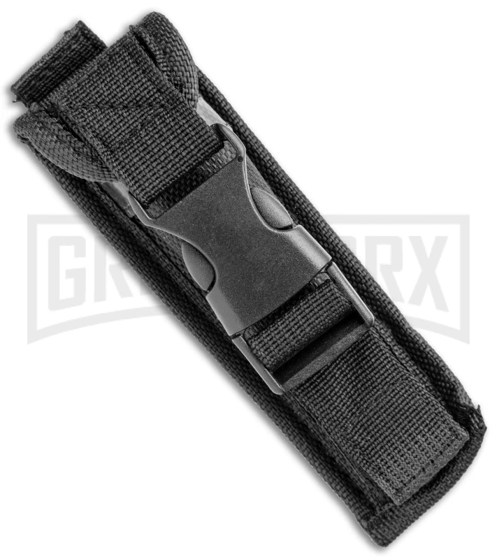 Atomic Slim Dagger OTF Automatic Knife Silver - Serr Two Tone Dagger 6 Atomic Slim Dagger OTF Automatic Knife Silver - Serr Two Tone Dagger - Image 4