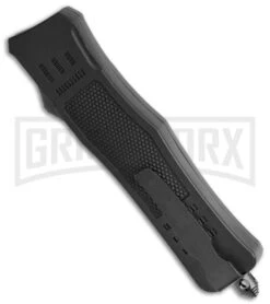 Atomic Defender Medium OTF Automatic Knife Black - Serr Two Tone Tanto 9 Atomic Defender Medium OTF Automatic Knife Black - Serr Two Tone Tanto -Best Knifes Shop Atomic Defender Black OTF Auto Tanto TT Serr GX 36396 jr side large