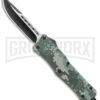 Atomic Defender Large OTF Automatic Knife Green Digi Camo - Two Tone Drop Point -Best Knifes Shop Atomic Defender CP Desert Digi Camo OTF Auto OTF TT GX 22009 jr large