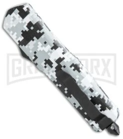 Atomic Lance OTF Automatic Knife White Camo - Two Tone Drop Point 9 Atomic Lance OTF Automatic Knife White Camo - Two Tone Drop Point -Best Knifes Shop Atomic Defender DP White Camo OTF Auto Black Plain GX 28723 jr side large
