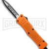 Atomic Defender Mini OTF Automatic Knife Orange - Two Tone Dagger -Best Knifes Shop Atomic Defender Mini OTF Auto Orange TT Dagger BHQ 141104 jr large