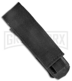 Atomic Defender Mini OTF Automatic Knife Black - Two Tone Drop Point -Best Knifes Shop Atomic Defender Mini OTF Black TT DP GX 38642 jr sheath large