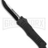 Atomic Defender Large OTF Automatic Knife Black - Two Tone Drop Point 2 Atomic Defender Large OTF Automatic Knife Black - Two Tone Drop Point -Best Knifes Shop Atomic Defender drop point black two tone plain BP 19354 er large