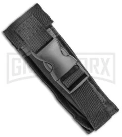 Atomic Lance Black OTF Automatic Knife - Two Tone Double Serr -Best Knifes Shop Atomic Large Shield Dagger Black OTF Auto TT Double Serr GX 38227 jr sheath large