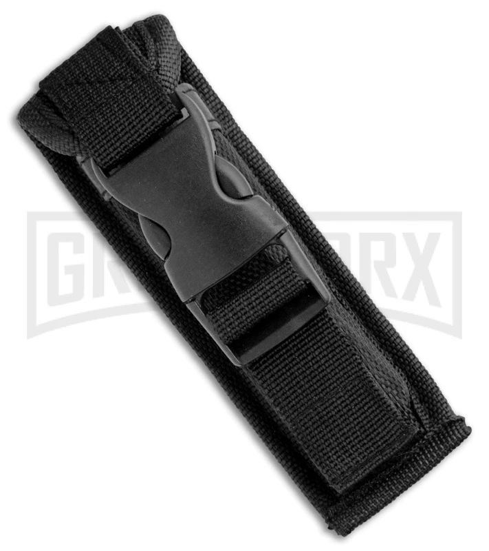 Atomic Defender Medium OTF Automatic Knife Black - Two Tone Drop Point 6 Atomic Defender Medium OTF Automatic Knife Black - Two Tone Drop Point - Image 4