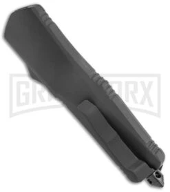 Atomic Lance Tanto Black OTF Auto Knife - Two Tone Plain 9 Atomic Lance Tanto Black OTF Auto Knife - Two Tone Plain -Best Knifes Shop Atomic Shield Large Tanto Black OTF Auto TT GX 38228 jr side large