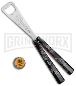 BB Barfly 8-Ball Bottle Opener Butterfly Trainer -Best Knifes Shop BB Barfly Bottle Opener Butterfly Trainer 8 Ball BHQ 82963 jr bottlecap large