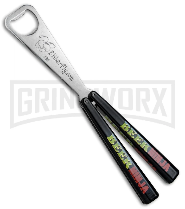 BB Barfly Beer Ninja Bottle Opener Butterfly Trainer 3 BB Barfly Beer Ninja Bottle Opener Butterfly Trainer