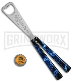 BB Barfly Lightning Storm Bottle Opener Butterfly Trainer -Best Knifes Shop BB Barfly Bottle Opener Butterfly Trainer Lightning Storm BHQ 79859 jr bottlecap large