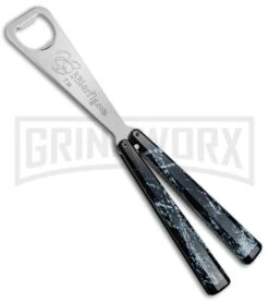 BB Barfly Scratched Metal Bottle Opener Butterfly Trainer