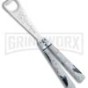 BB Barfly Shark Teeth Bottle Opener Butterfly Trainer - Satin -Best Knifes Shop BB Barfly Bottle Opener Butterfly Trainer Shark Teeth BHQ 75547 jr large