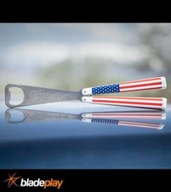 BB Barfly USA Flag Bottle Opener Butterfly Trainer - Satin 4TH18 -Best Knifes Shop BB Barfly Bottle Opener Butterfly Trainer USA Flag BHQ 68442 jr lifestyle large