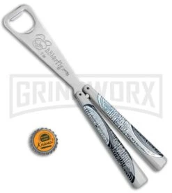 BB Barfly Ying Yang Maze Bottle Opener Butterfly Trainer -Best Knifes Shop BB Barfly Bottle Opener Butterfly Trainer Ying Yang Maze BHQ 83037 jr bottlecap large