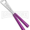 BB Barfly Purple Bottle Opener Butterfly Trainer -Best Knifes Shop BB Barfly Purple Bottle Opener Butterfly Trainer BHQ 131883 jr large