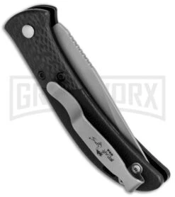 Bear OPS Bold Action IX Black G-10 CF Automatic Knife - Bead Blast Plain -Best Knifes Shop Bear OPS Bold Action IX Auto Black G 10 CF BB AC 900 B4 P BHQ 83233 jr side large